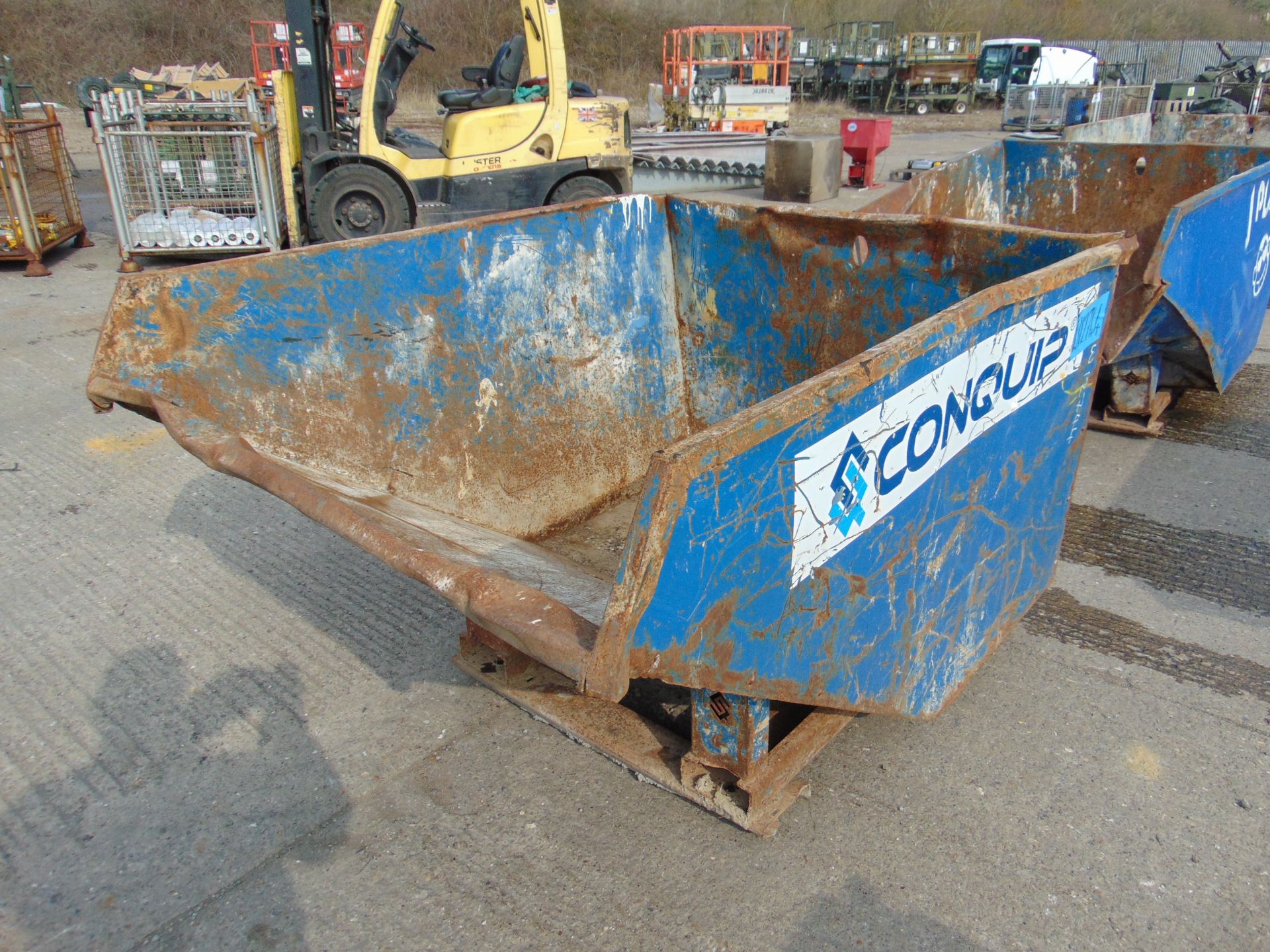 Conquip Forklift / Telehandler Tipping Skip