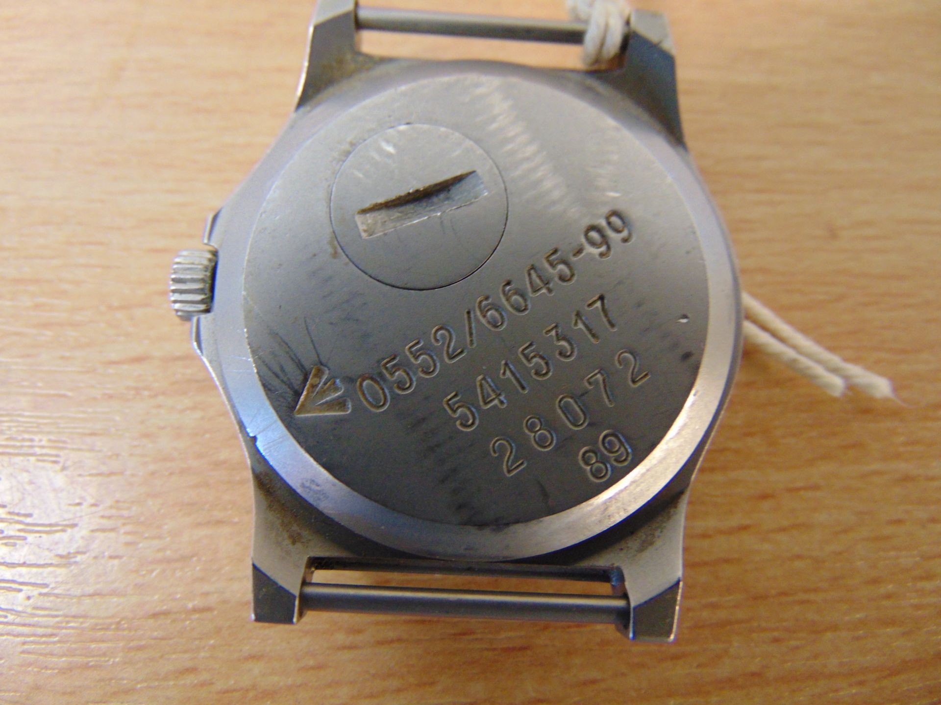 0552 CWC Royal Marines / Navy issue service watch, Nato Marks Date 1989 - Image 3 of 4
