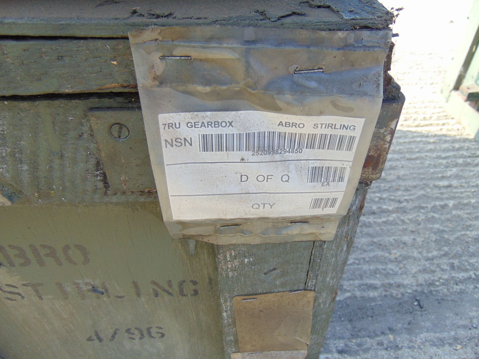 Army Recon Series Gearbox c/w Ancillaries as shown in Original Crate - Image 15 of 20