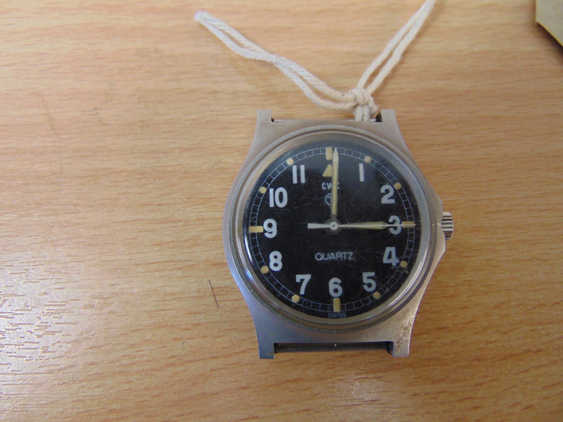 V Rare CWC British Army Service Watch FAT BOY Nato Marks, Date 1980, * FALKLANDS WAR * - Image 2 of 4