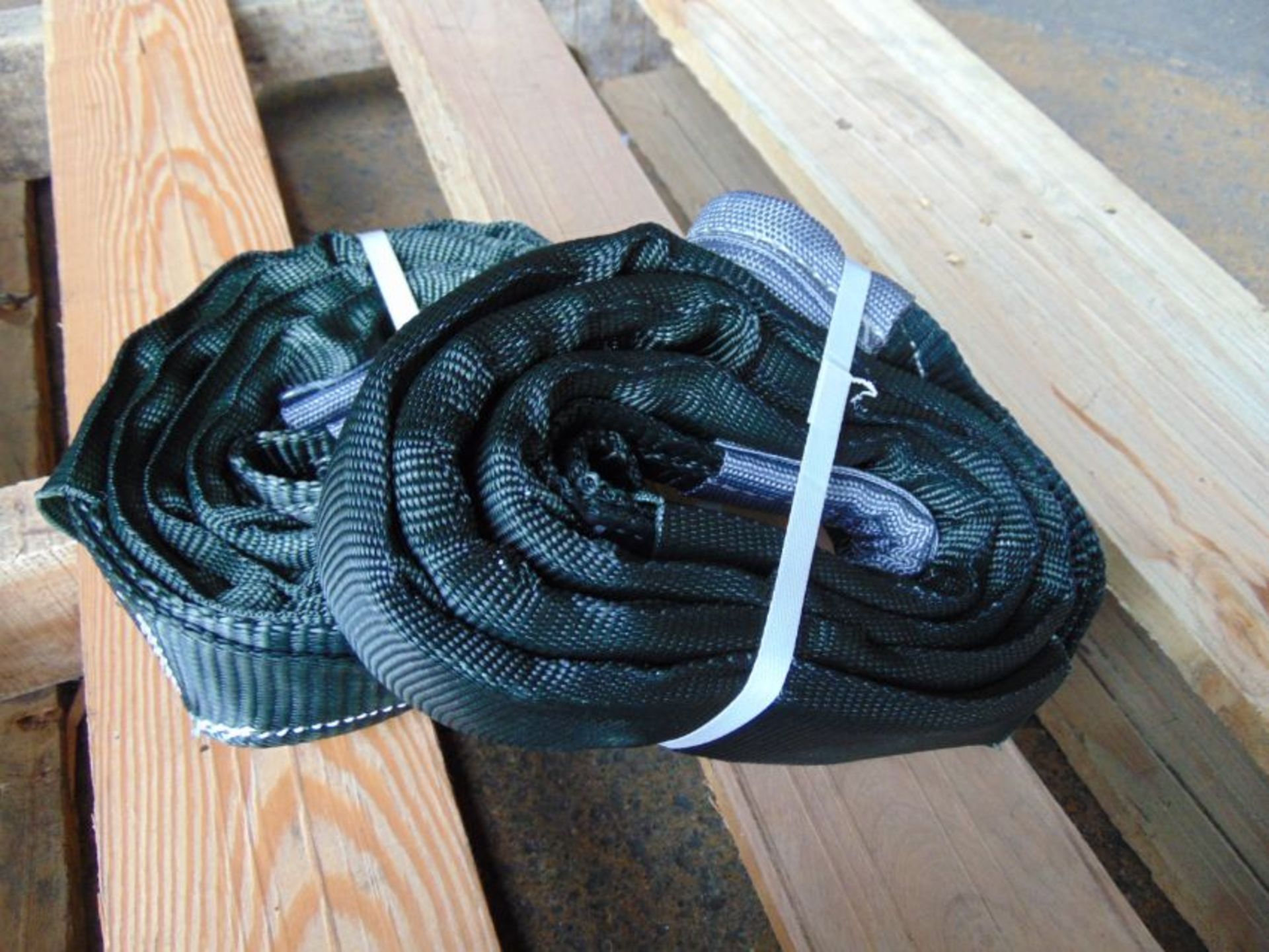 2 x SpanSet 7-14 ton Tow Straps new unused