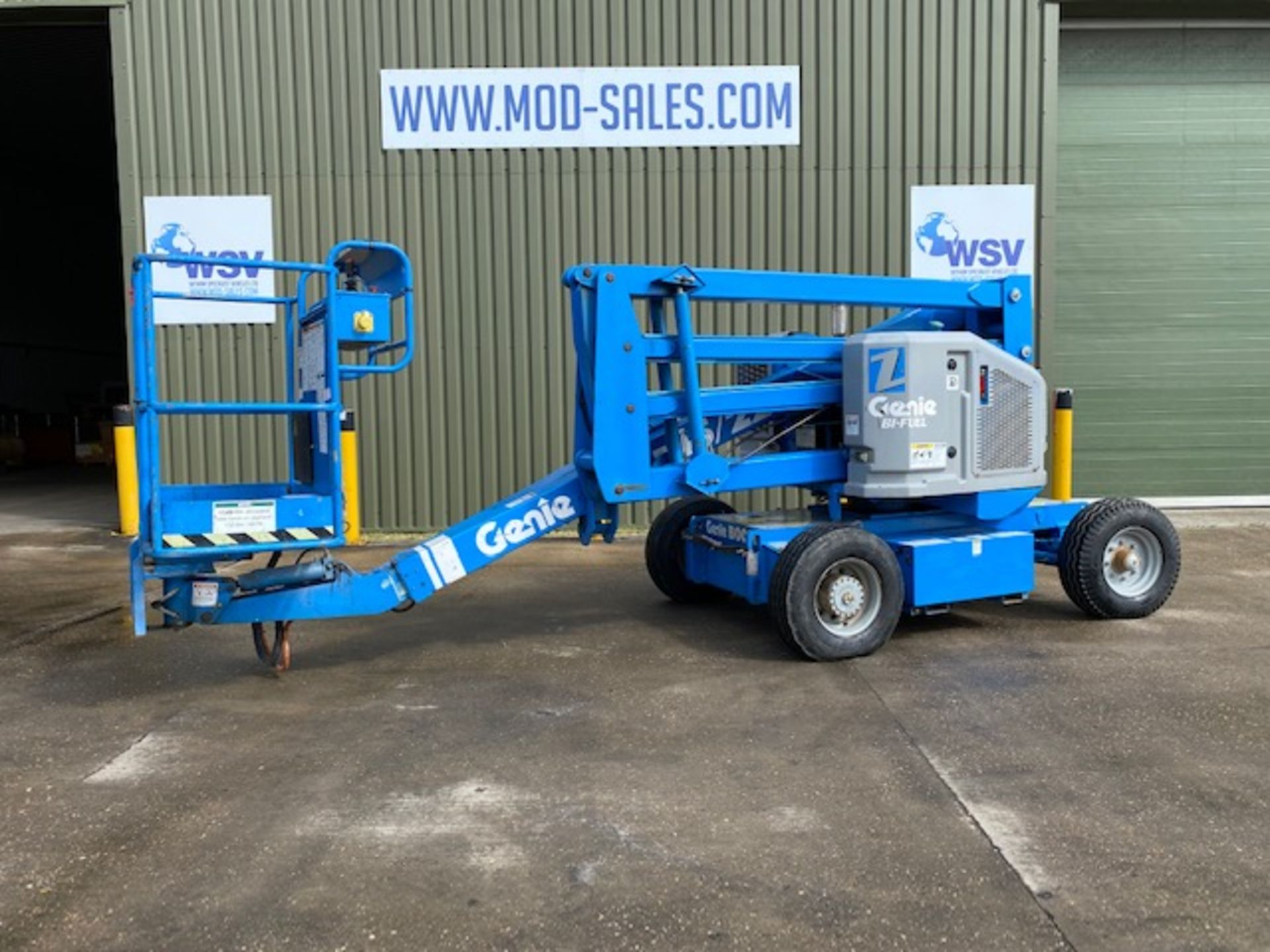 Genie Z-45/22 Boom lift Bi-fuel, Kubota Diesel engine, 651 hours only Direct UK Govt Dept.