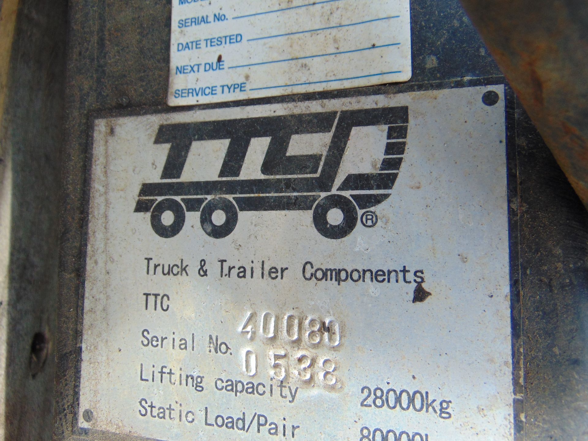 2x Heavy Duty Trailer Landing Legs - Image 4 of 5