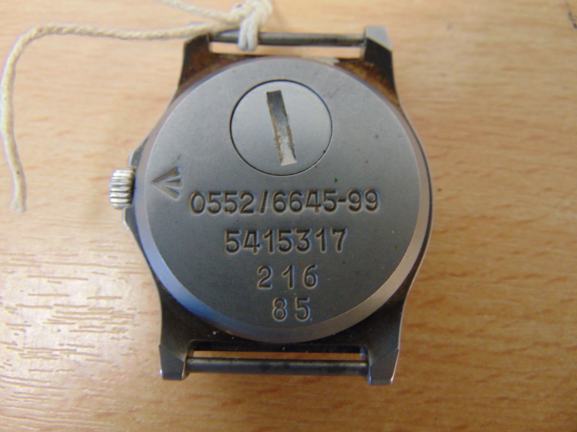 Rare 0552 CWC Service Watch Royal Marines/Navy Issue Nato Marks, Date 1985 - Image 3 of 4