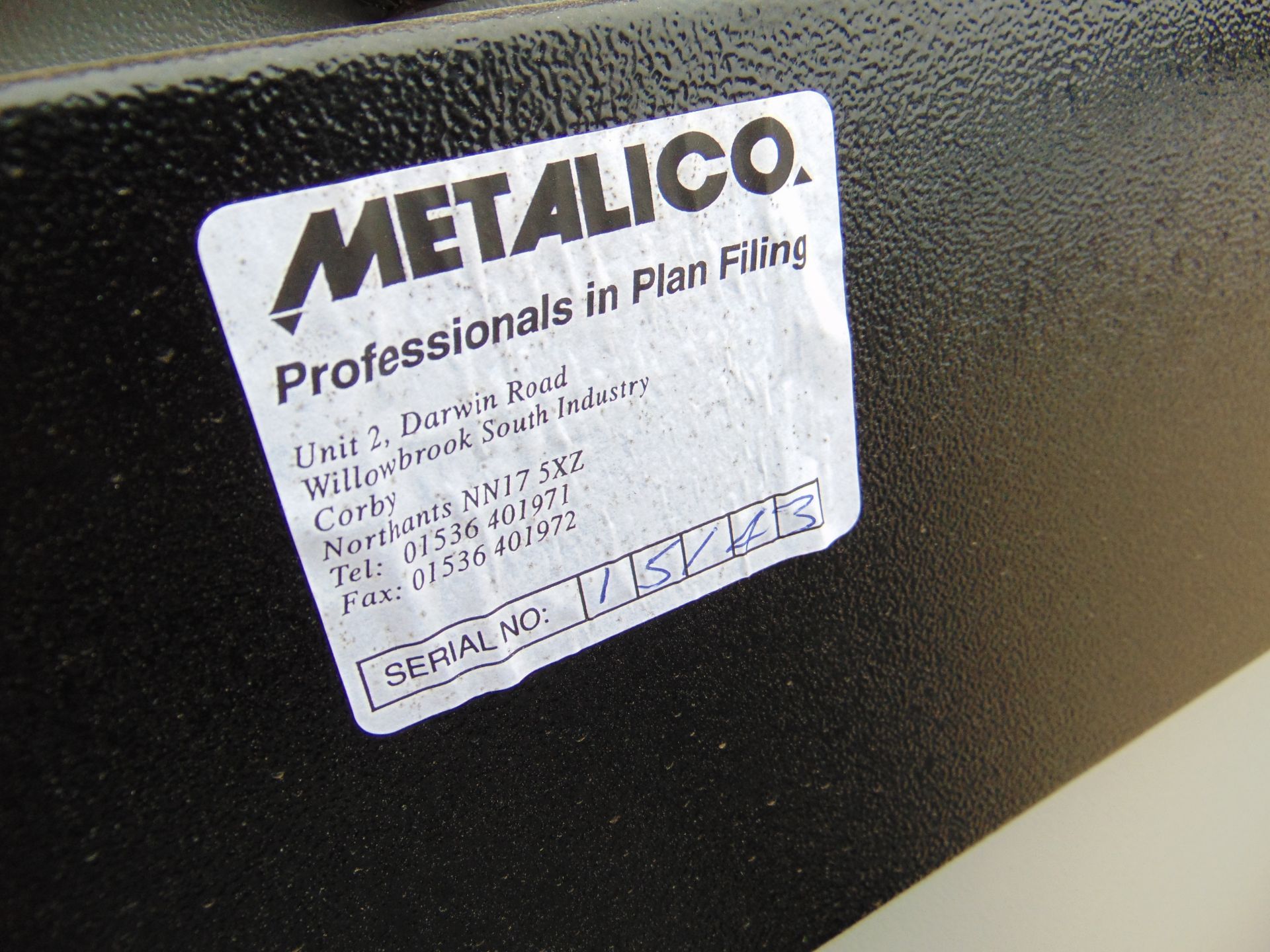 Metalico High Capacity Heavy Duty Vertical Plan Storage Chest - Image 6 of 6