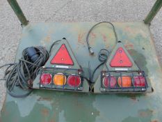 Set of Recovery Vehicle Lights, as used by Foden Recovery 6x6