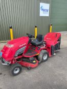 COUNTAX C600H RIDE ON MOWER WITH GRASS COLLECTOR