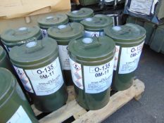 8x 25 litre Drums of OM-11 Aerospace Spec General Purpose Oil