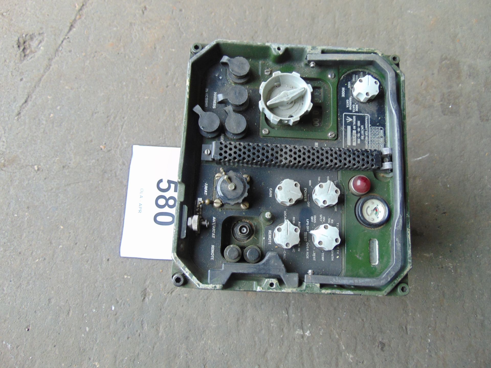 Clansman RT 353 VHF Transmitter Reciever for Vehicles etc - Image 3 of 4