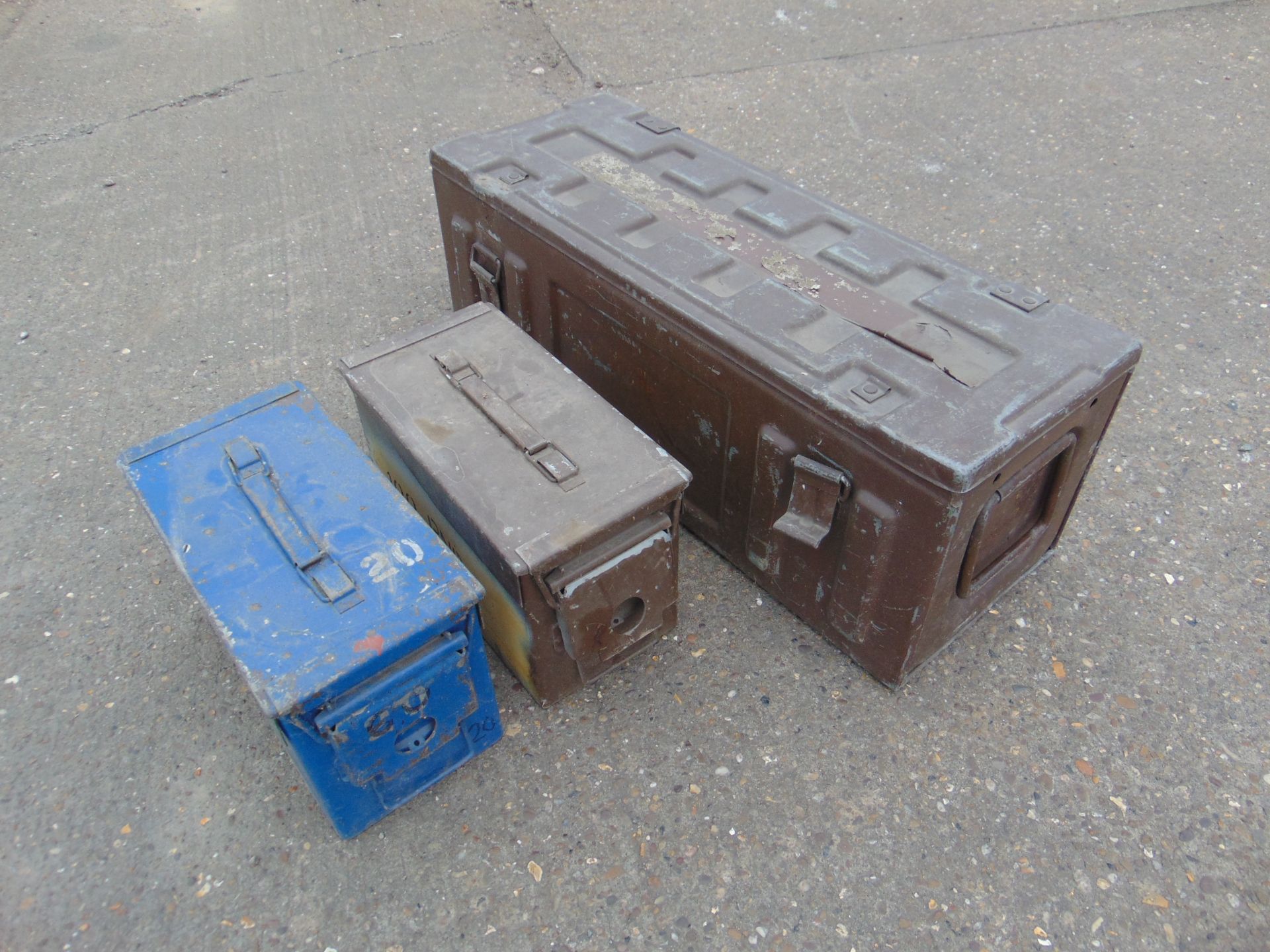 3x Heavy Duty Ammo Boxes