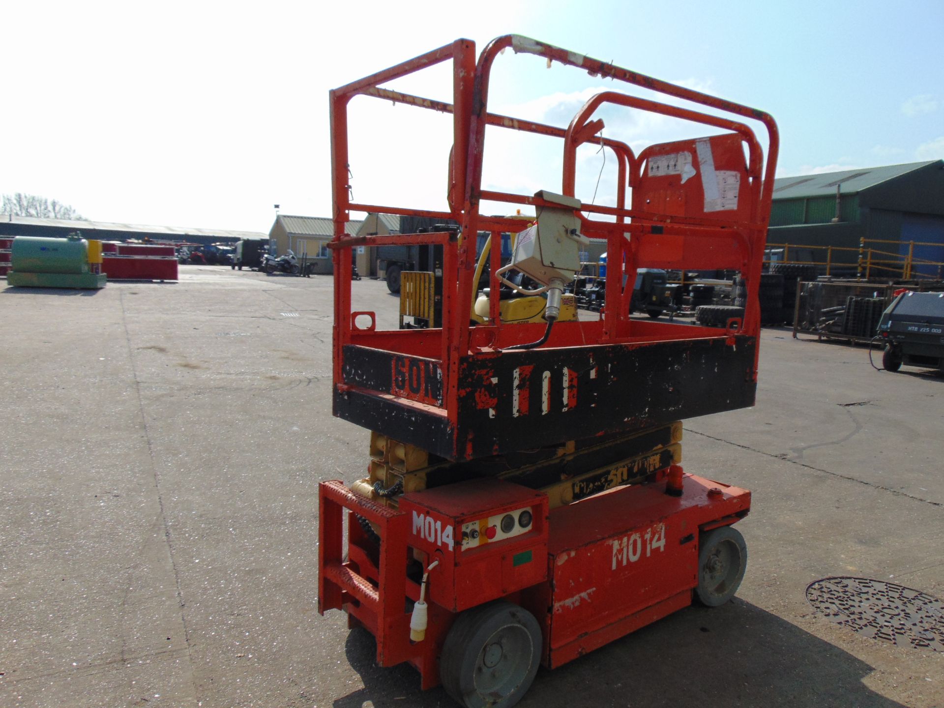 MEC 1932 ES Wheeled Scissor Lift Access Platform as shown - Image 10 of 13