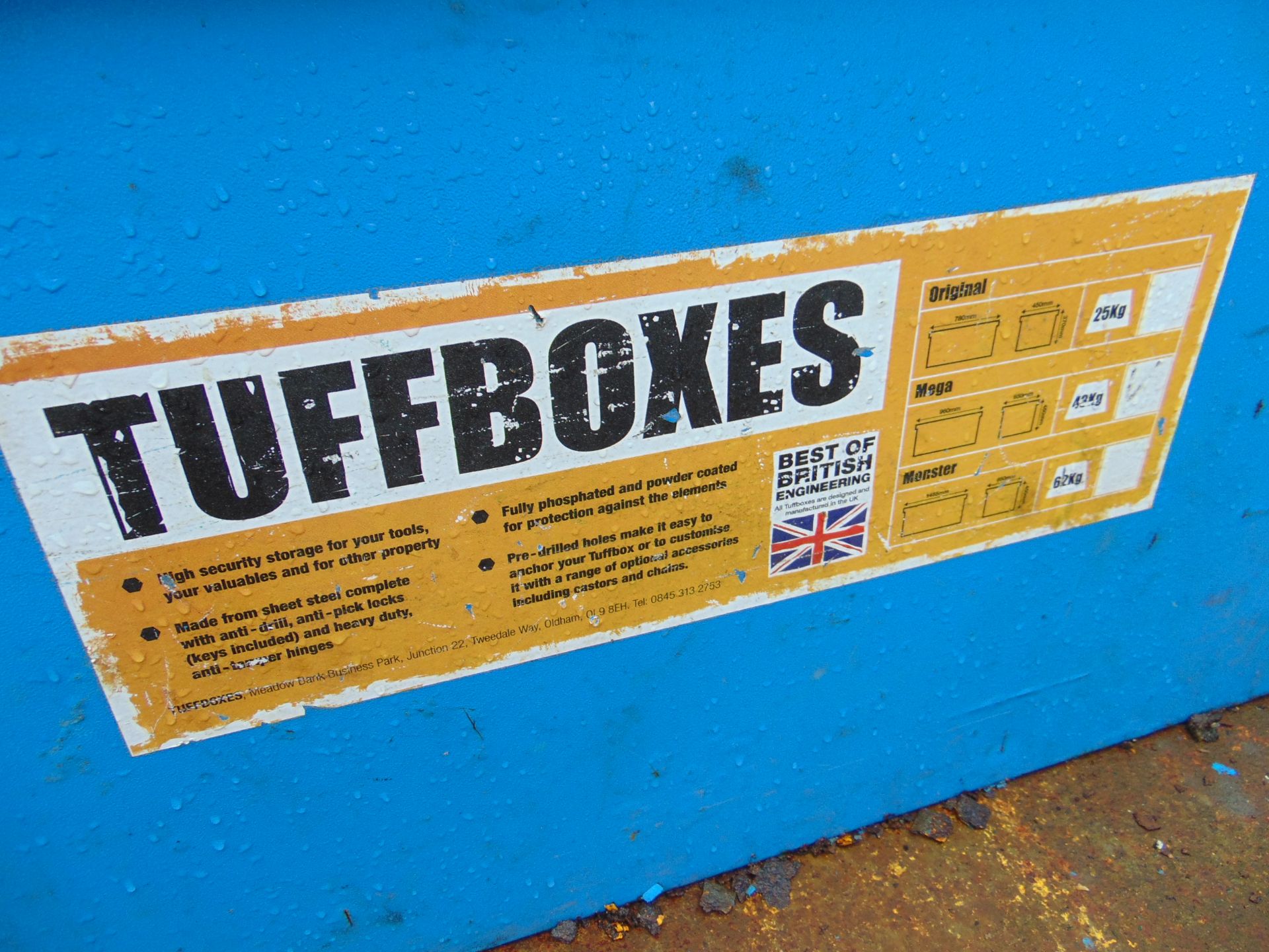 Tuffbox Mega Secure Storage Box - Image 2 of 5