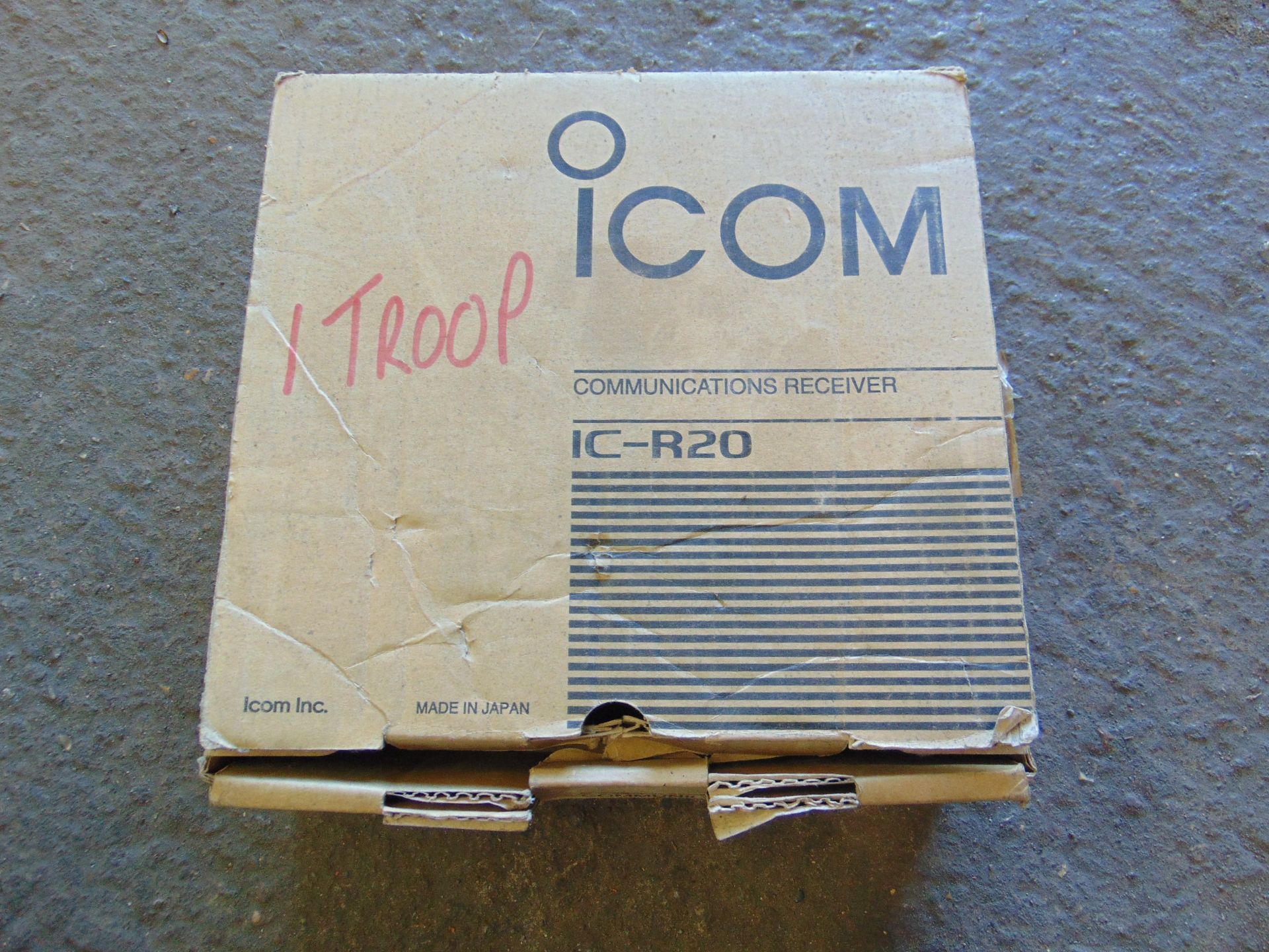 2 x ICOM R20 Coms Receivers Hand Held - Bild 4 aus 4