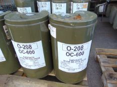 2x 25 litre Drums of OC-600 Fuchs Lubricants Premium Lubricating Gear Oil