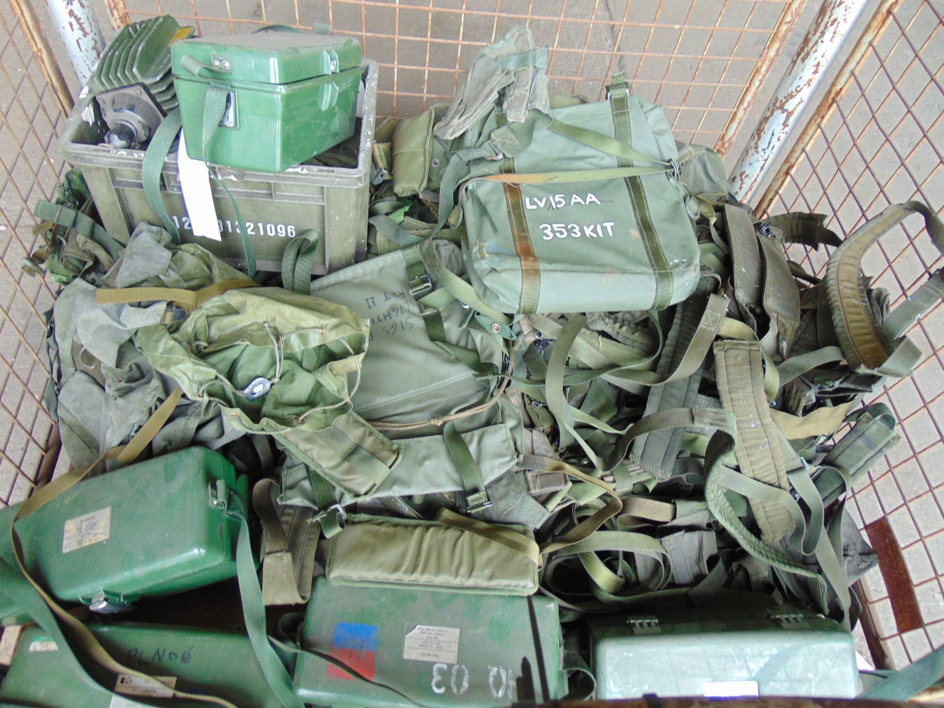 1 x Stillage of Clansman Field Phones Radio Packs etc - Image 3 of 4