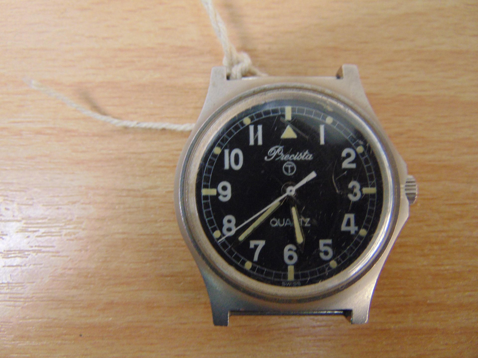 Extremely Rare Precista W10 British Army Service Watch FAT BOY Nato Marks, Date 1982, FALKLANDS WAR