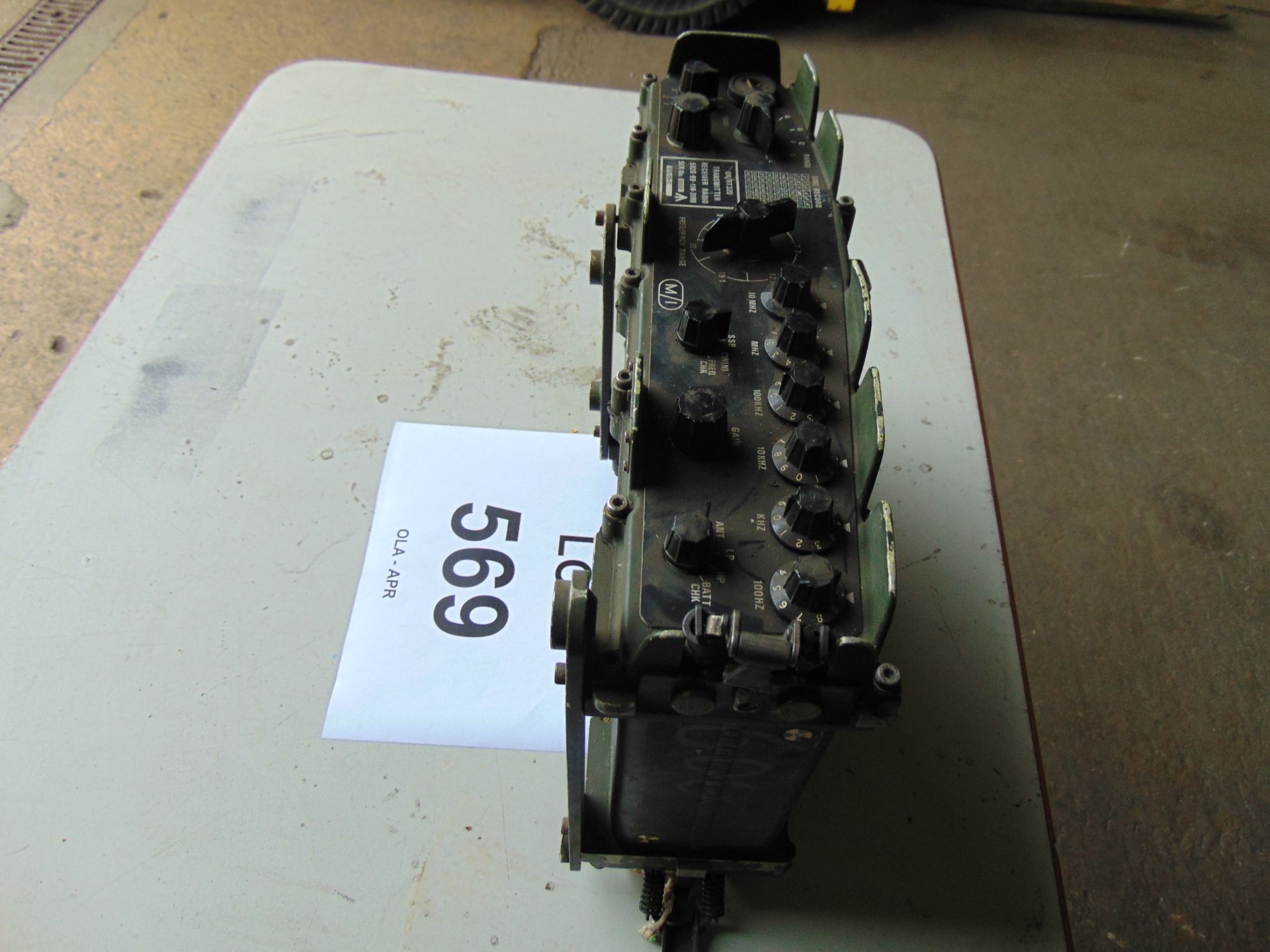 Clansman RT 320 HF Transmitter Reciever from British Army - Image 4 of 5