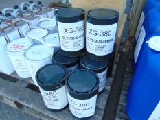 8x 3Kg Drums of XG-380 Grease for use at high temperatures for high bearing loads