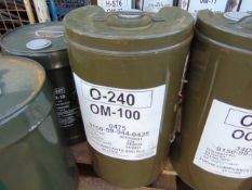 1x 25 litre Drum of OM-100 High Quality Mineral Based Lubricating Oil