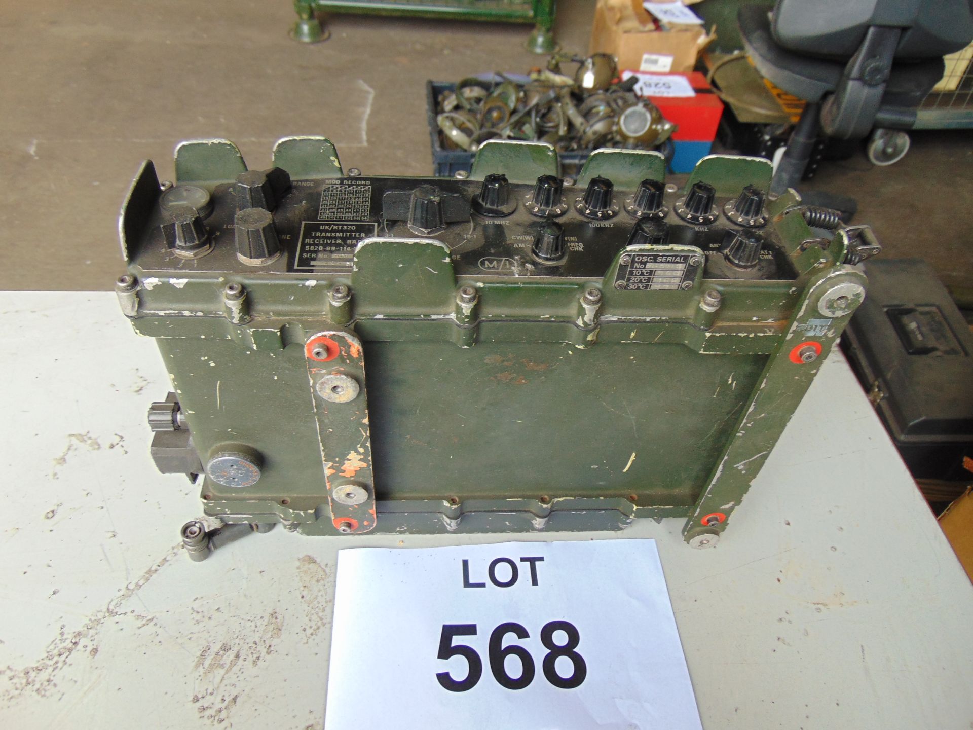 Clansman RT 320 HF Transmitter Reciever from British Army - Image 2 of 5