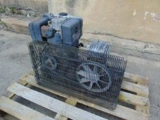 Lombardini 15LD315 1 Cylinder Diesel Engine Powered Air Compressor