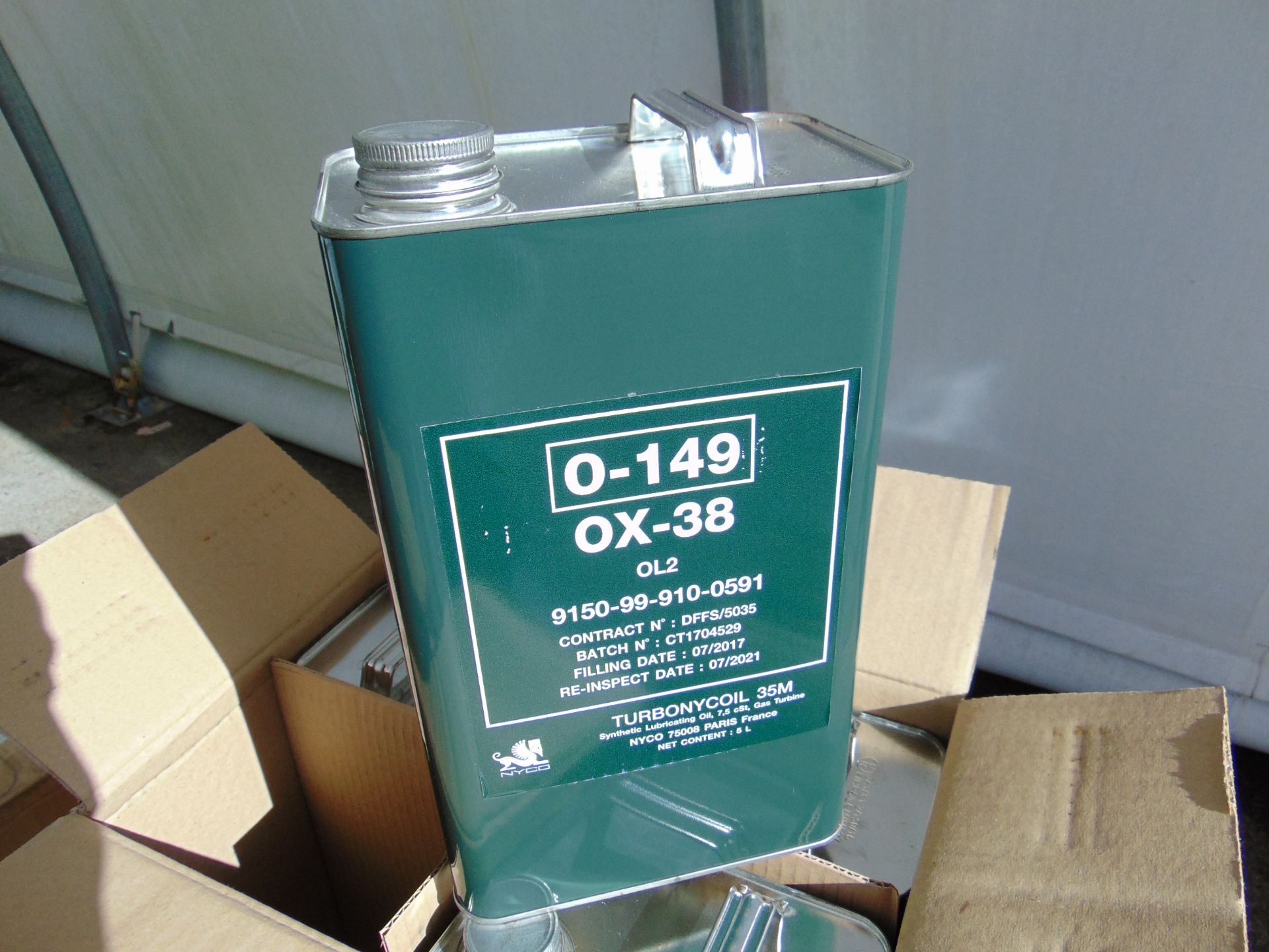 4x 5 litre Drums of OX-38 High Performance Synthetic Oil - Image 3 of 4