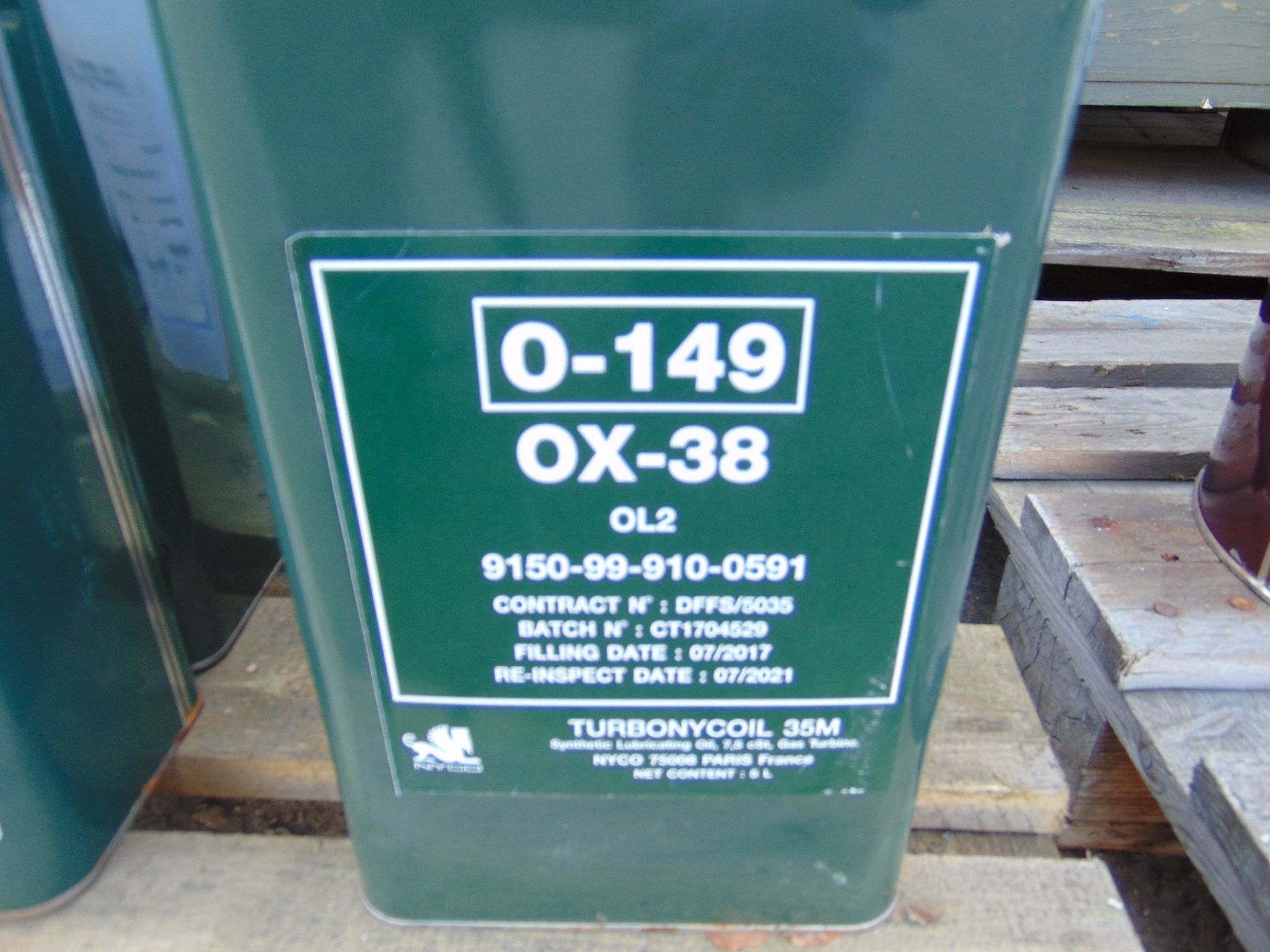 2x 5 litre Drums of OX-38 High Performance Synthetic Oil - Image 2 of 2