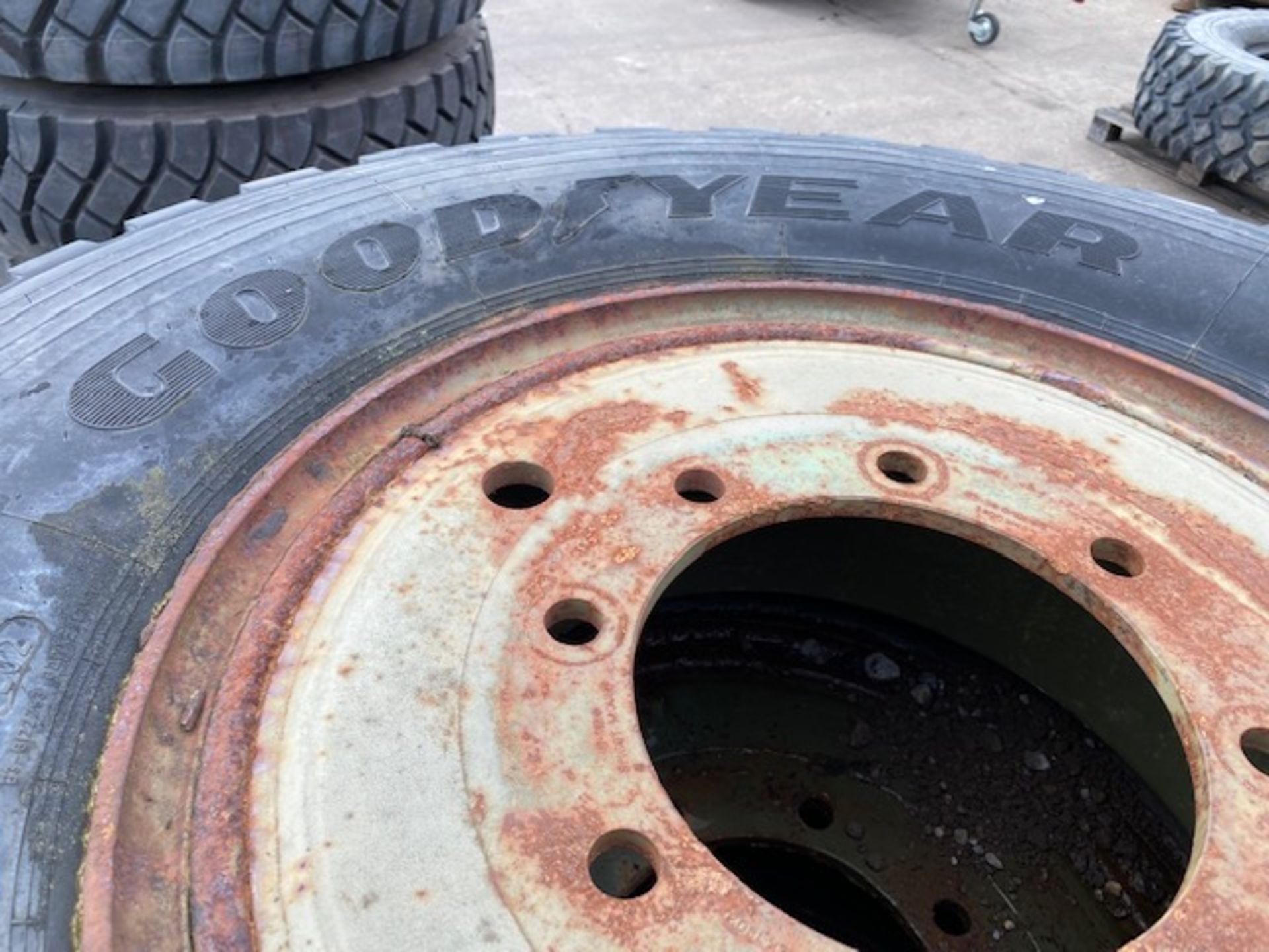 Qty 4 x Goodyear 12.00R20 G388 Unisteel tyres, unused still with bobbles - Image 9 of 10