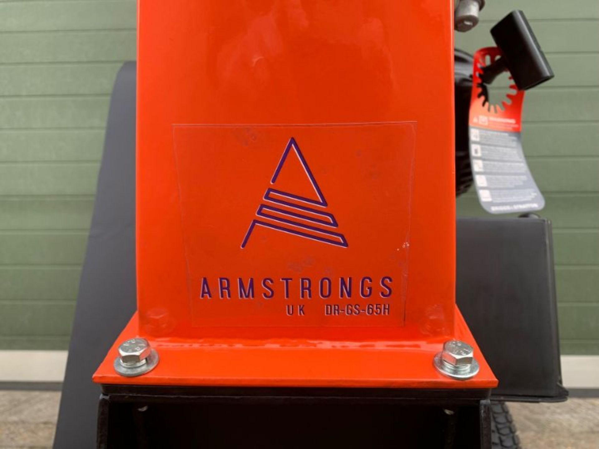 ** BRAND NEW ** Unused Armstrong DR-GS-65H Electric start Petrol Wood Chipper - Bild 24 aus 30