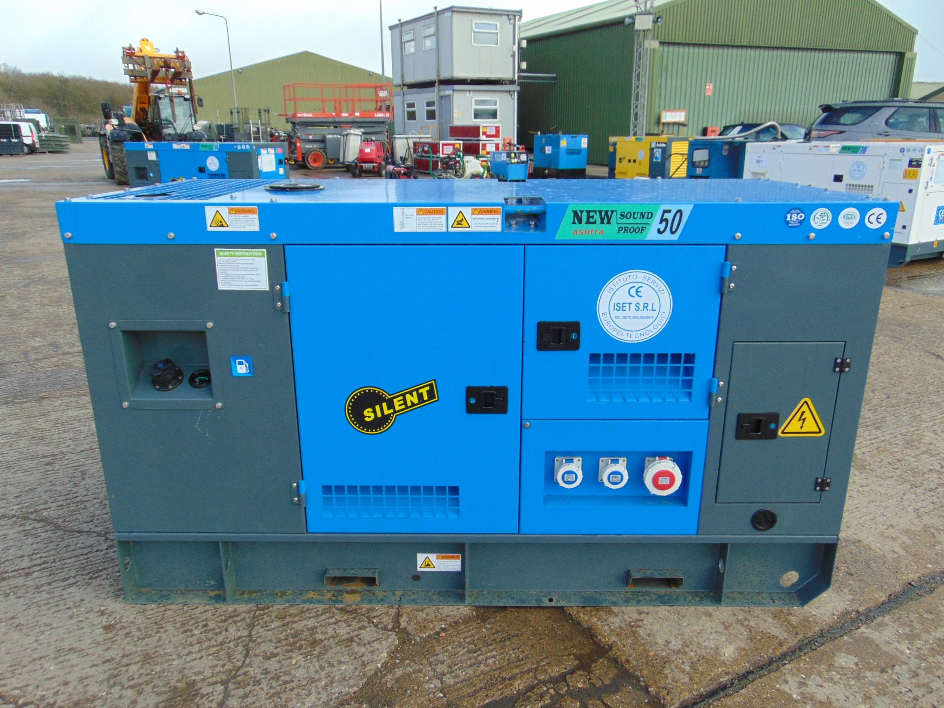 2021 UNISSUED 50 KVA 3 Phase Silent Diesel Generator Set