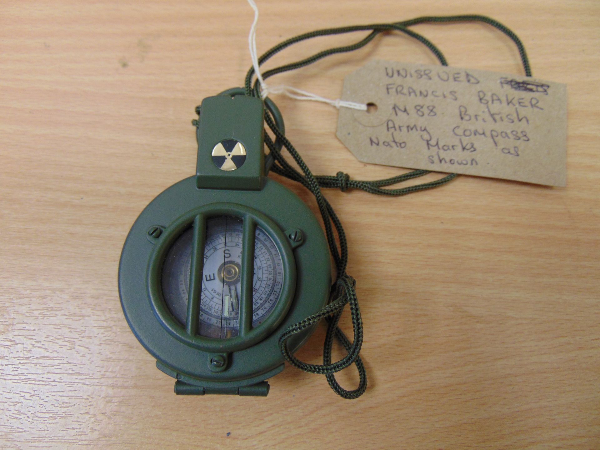 UNISSUED FRANCIS BAKER M88 British Army Compass Nato Marks as shown - Bild 3 aus 4