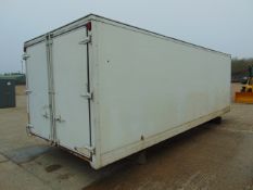 20ft x 8ft HGV Box Body C/W Twin Barn Doors
