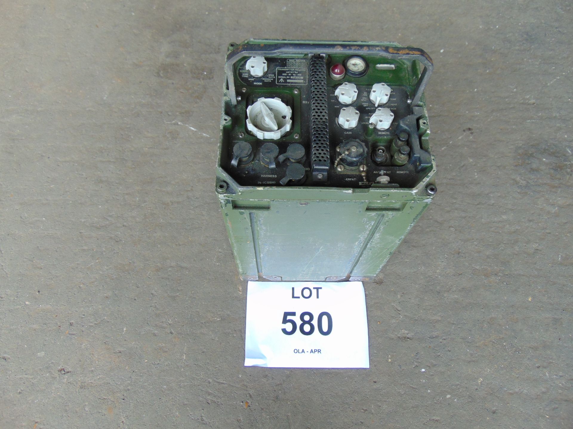 Clansman RT 353 VHF Transmitter Reciever for Vehicles etc