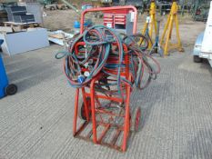 Gas Cylinder Trolley C/W Gas Cutting Kit as shown