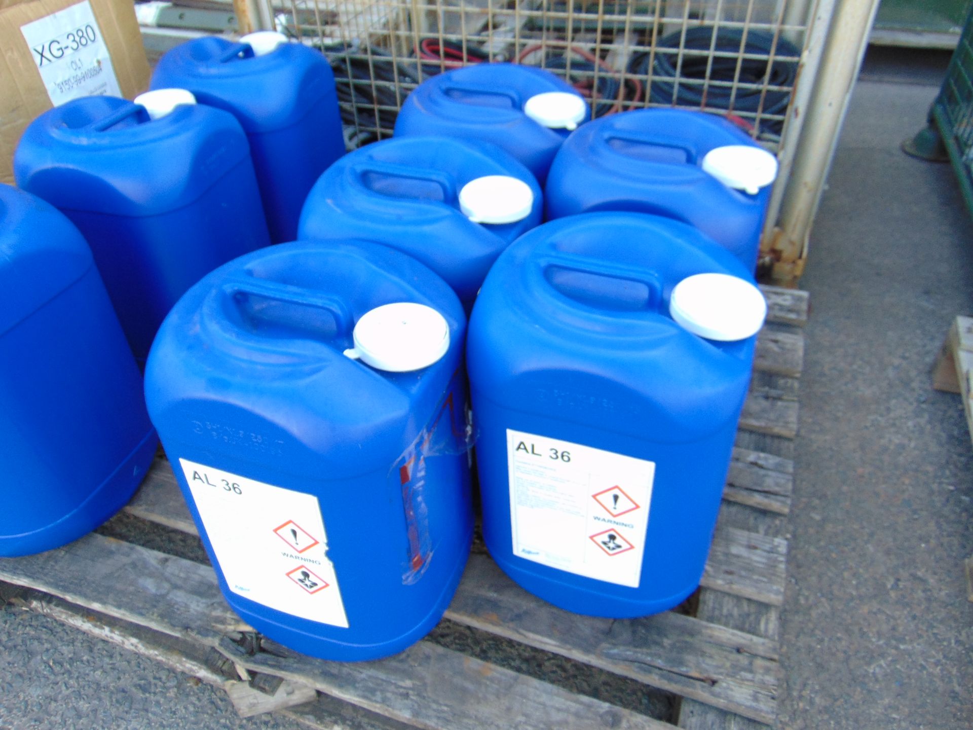 5x 25 Litre Drums of AL-36 Windscreen Washing Fluid