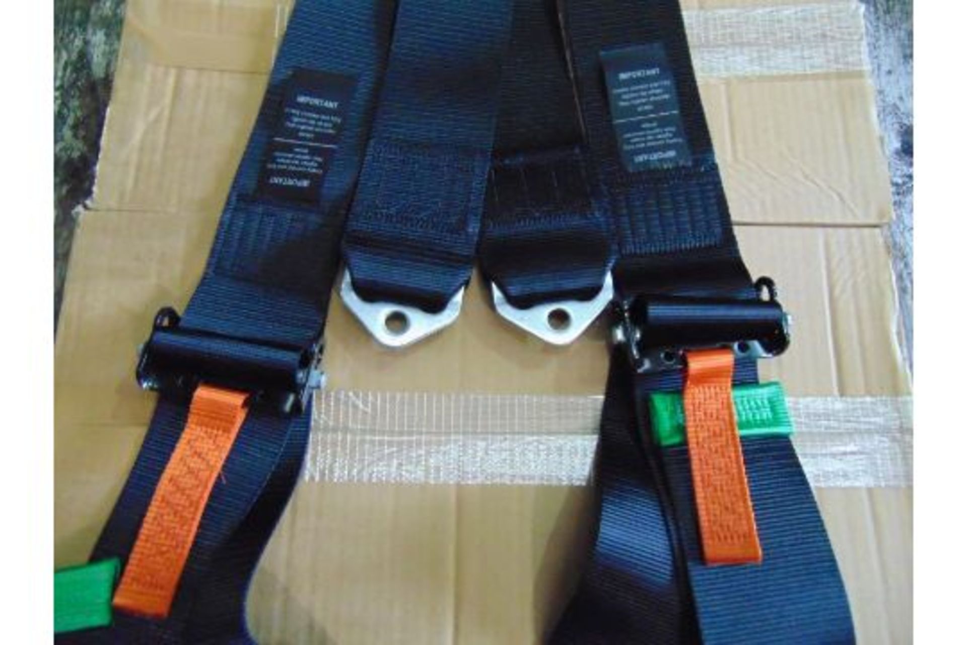 4 x Securon 720BL/V5 4 Point Troop Seat Restraint Harnesses - Image 4 of 5