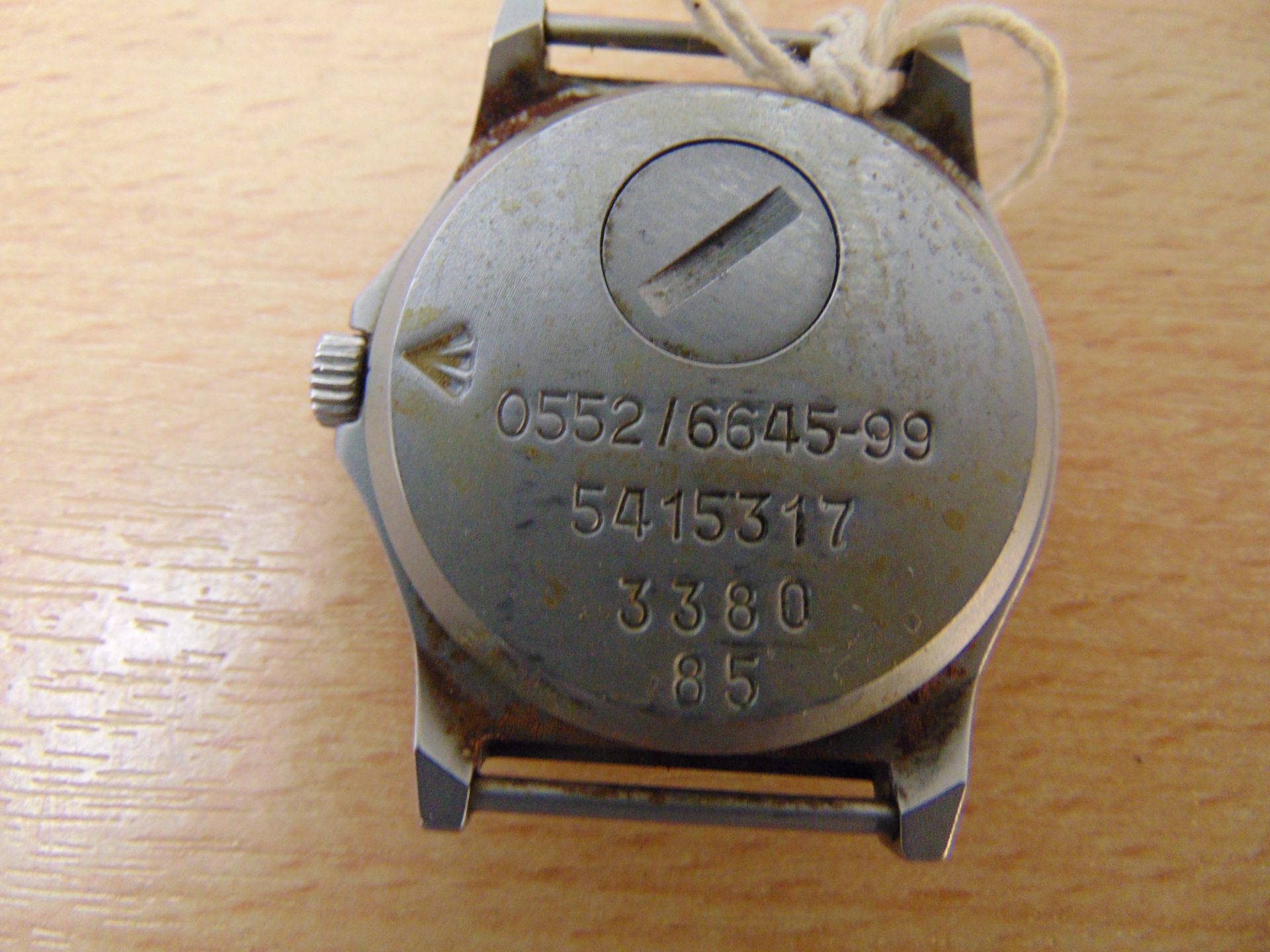 Rare 0552 CWC Service Watch Royal Marines / Navy, Issue Nato Marks, Date 1985 - Image 3 of 4