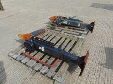 2x Heavy Duty Trailer Landing Legs