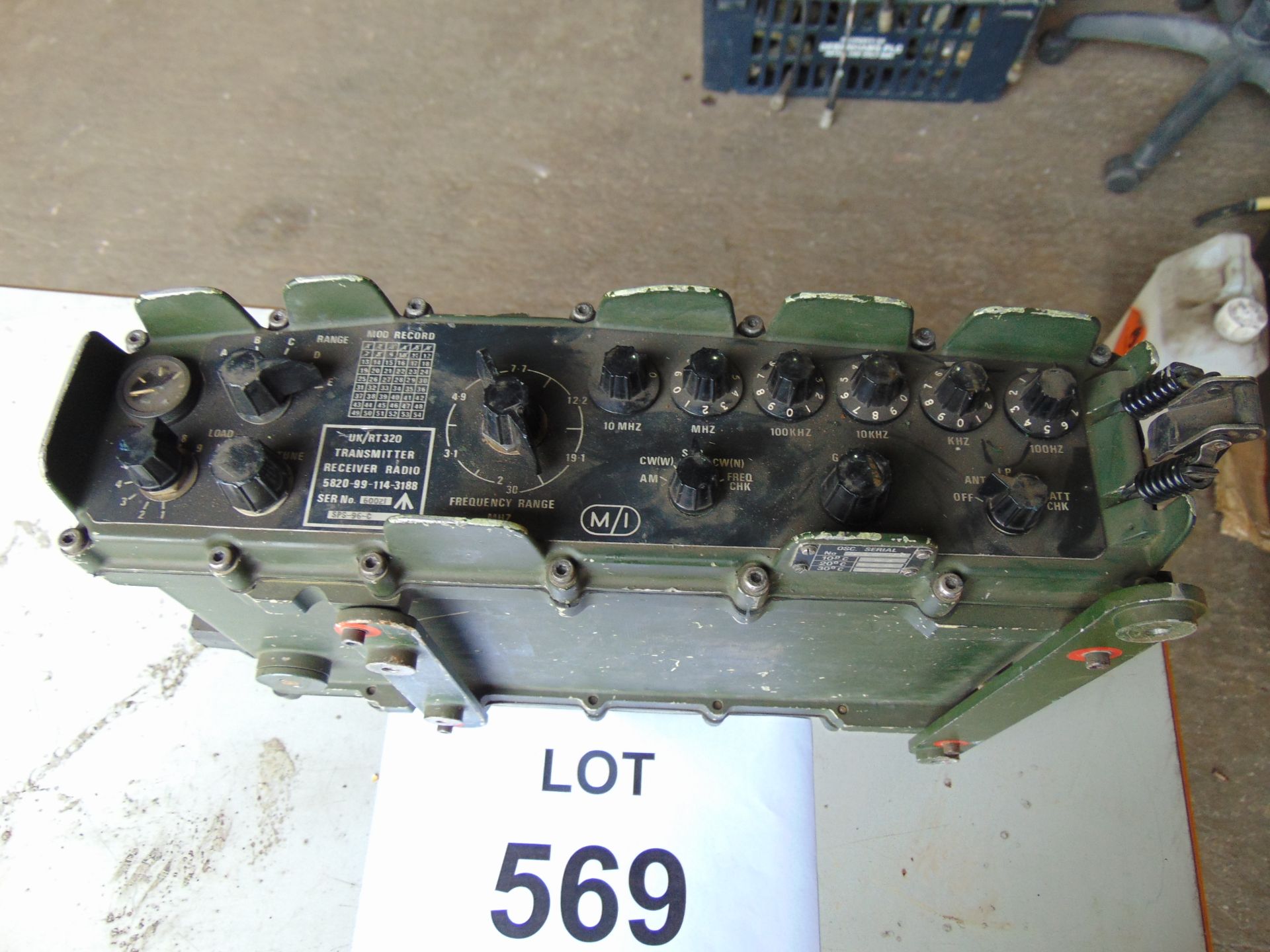 Clansman RT 320 HF Transmitter Reciever from British Army