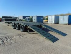 EX RESERVE Broshuis E-2130 Tri Axle Stepframe 43 Ton Trailer