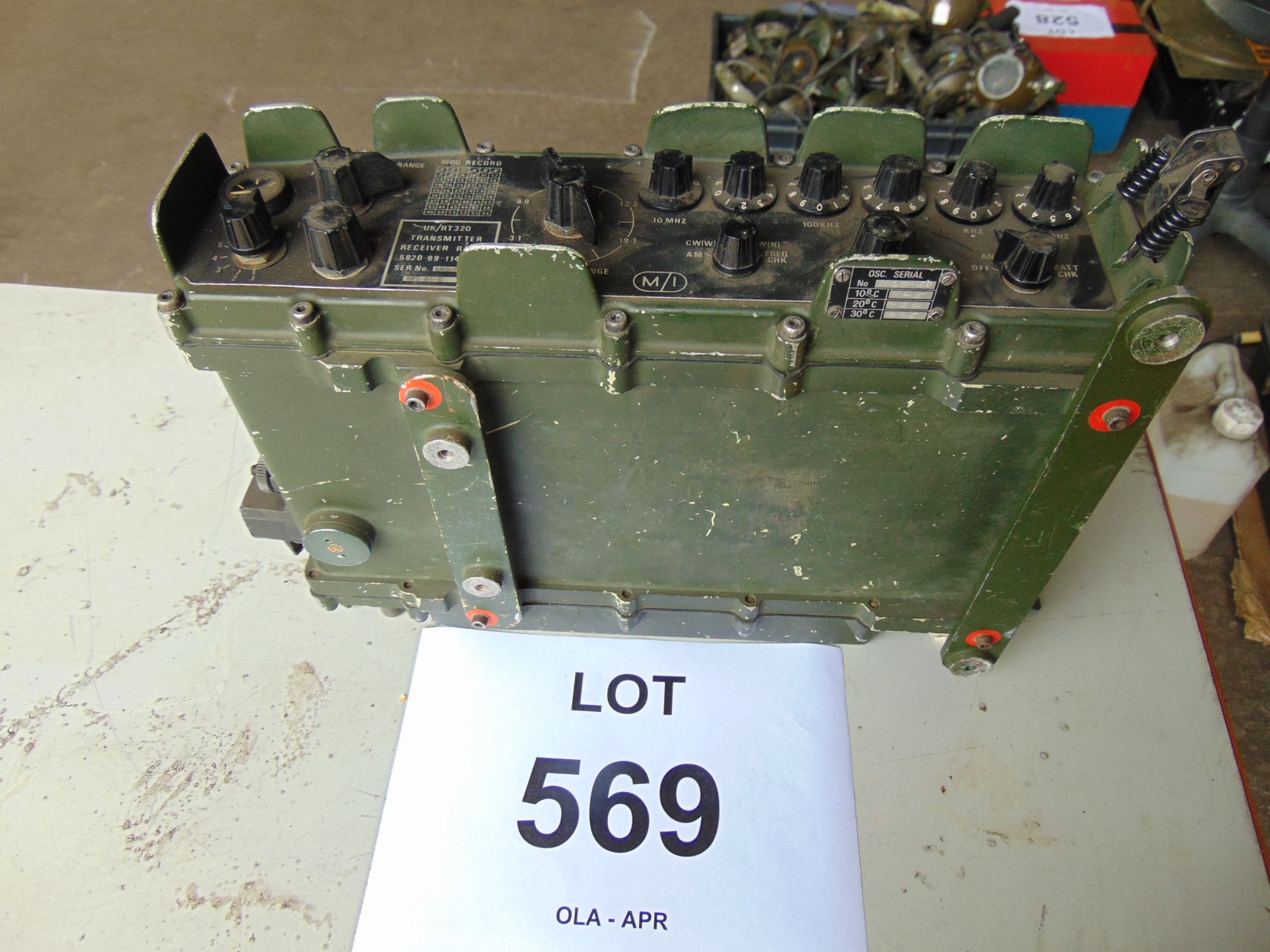 Clansman RT 320 HF Transmitter Reciever from British Army - Image 2 of 5