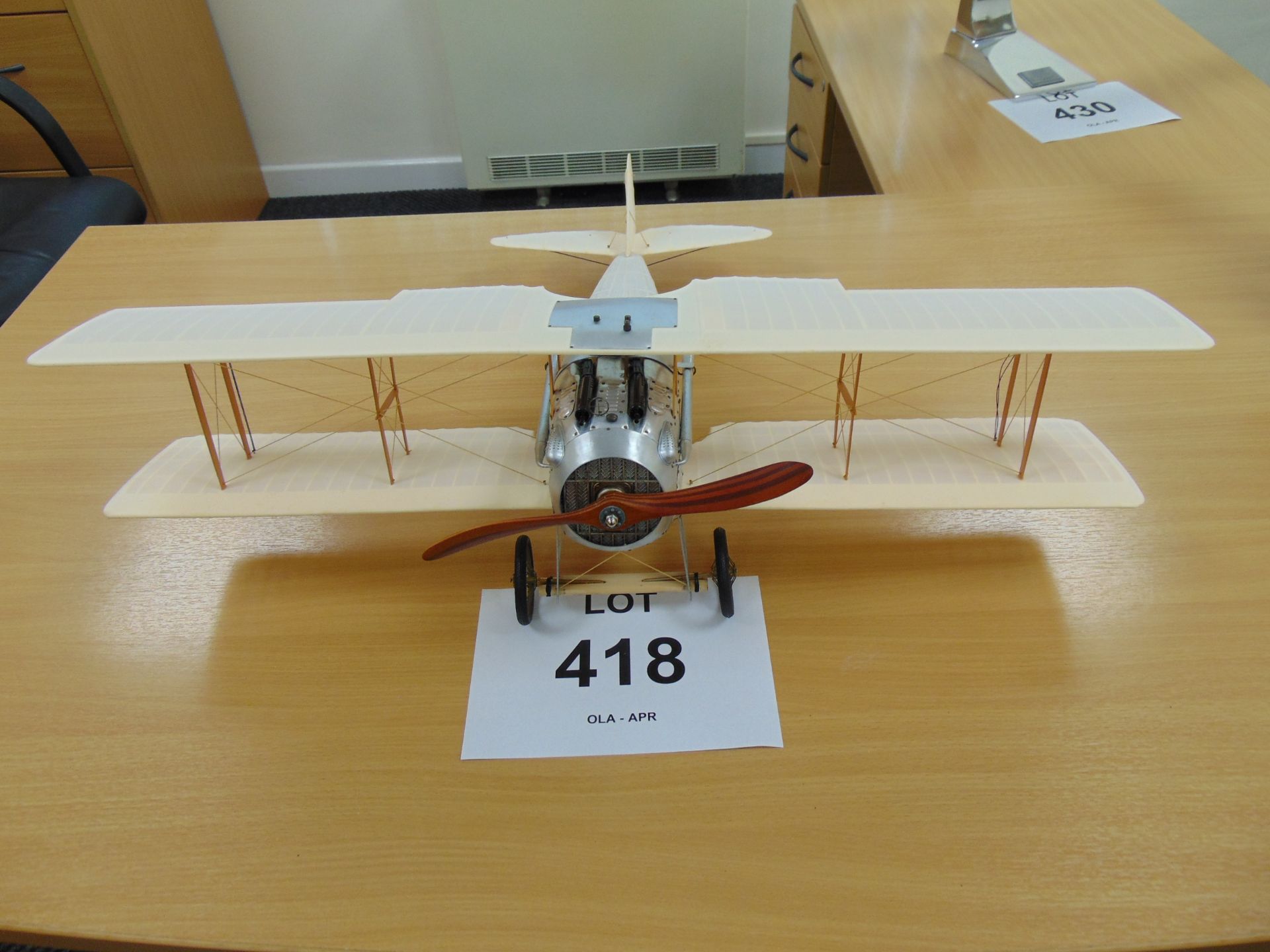 Amazing Scale Model of a SPAD WW 1 Fighter made by Authentic Models Highly Detailed