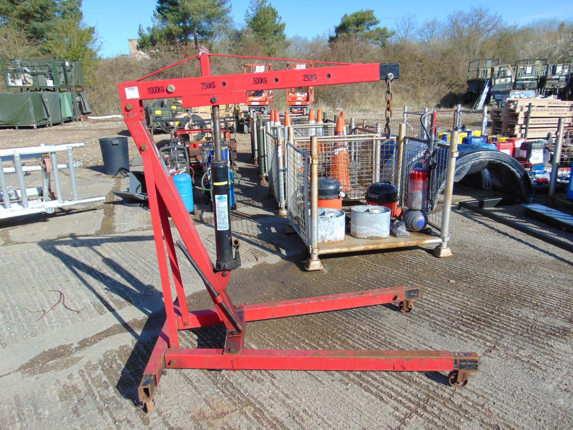 Sealey 1000Kg Workshop Crane - Image 3 of 9