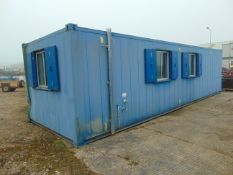 32ft x 10ft Steel Anti-Vandal Site Office