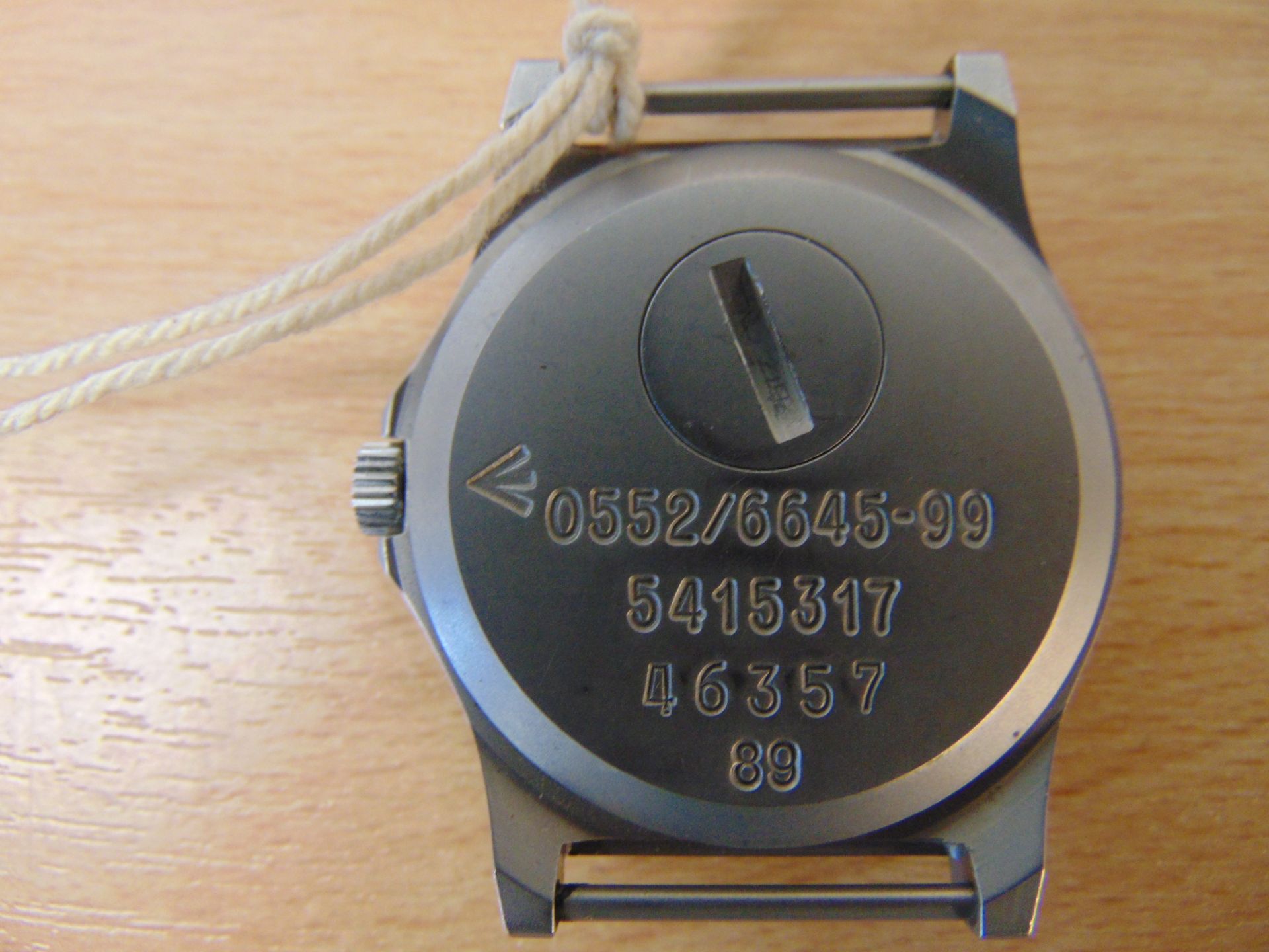 CWC 0552 Royal Navy Marines Service Watch, Nato Marks, Date 1989, * Pre Gulf War 1 * - Image 3 of 4