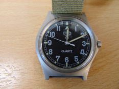 UNISSUED CWC 0552 Royal Marines Service Watch Nato Numbers Date 1990 - GULF WAR