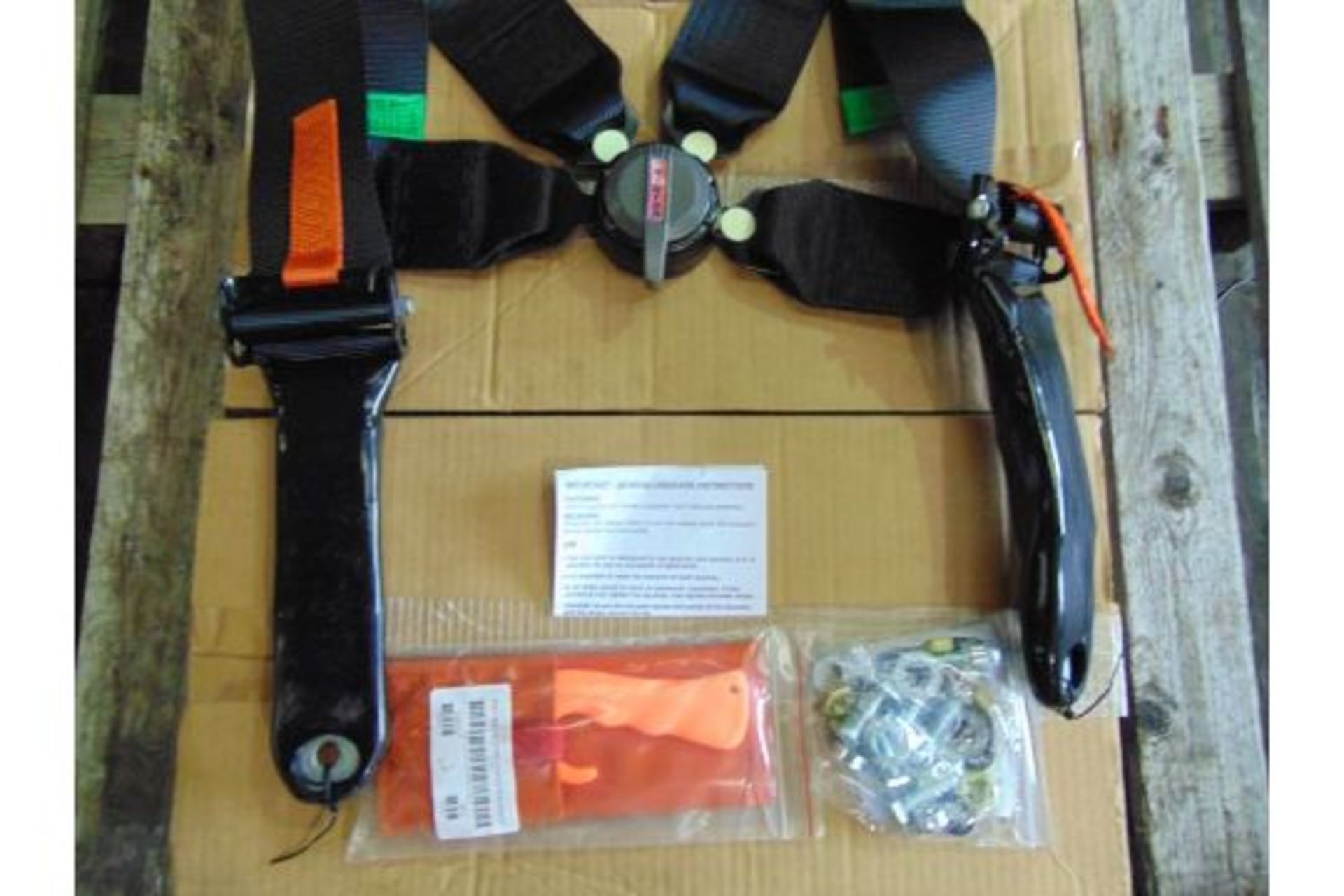 4 x Securon 720BL/V5 4 Point Troop Seat Restraint Harnesses - Image 2 of 5