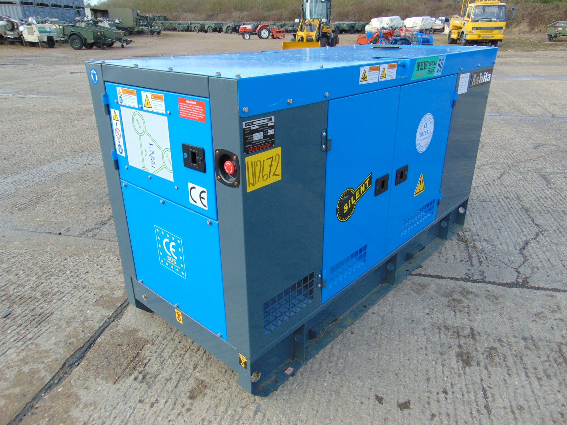 2021 UNISSUED 50 KVA 3 Phase Silent Diesel Generator Set - Image 5 of 18