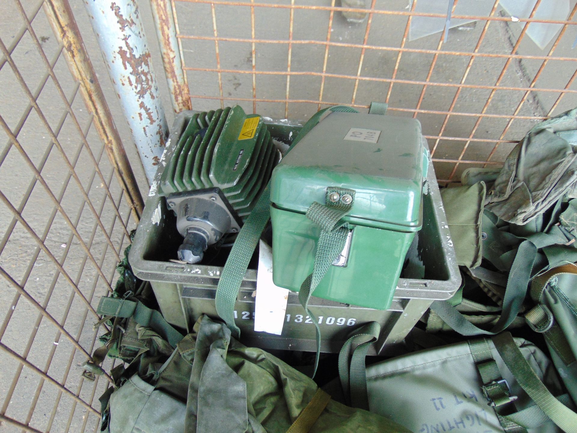 1 x Stillage of Clansman Field Phones Radio Packs etc - Image 2 of 4