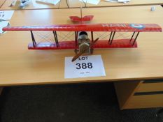 Beautiful Scale Model of a Curtiss Jenny WW1 Aero Plane